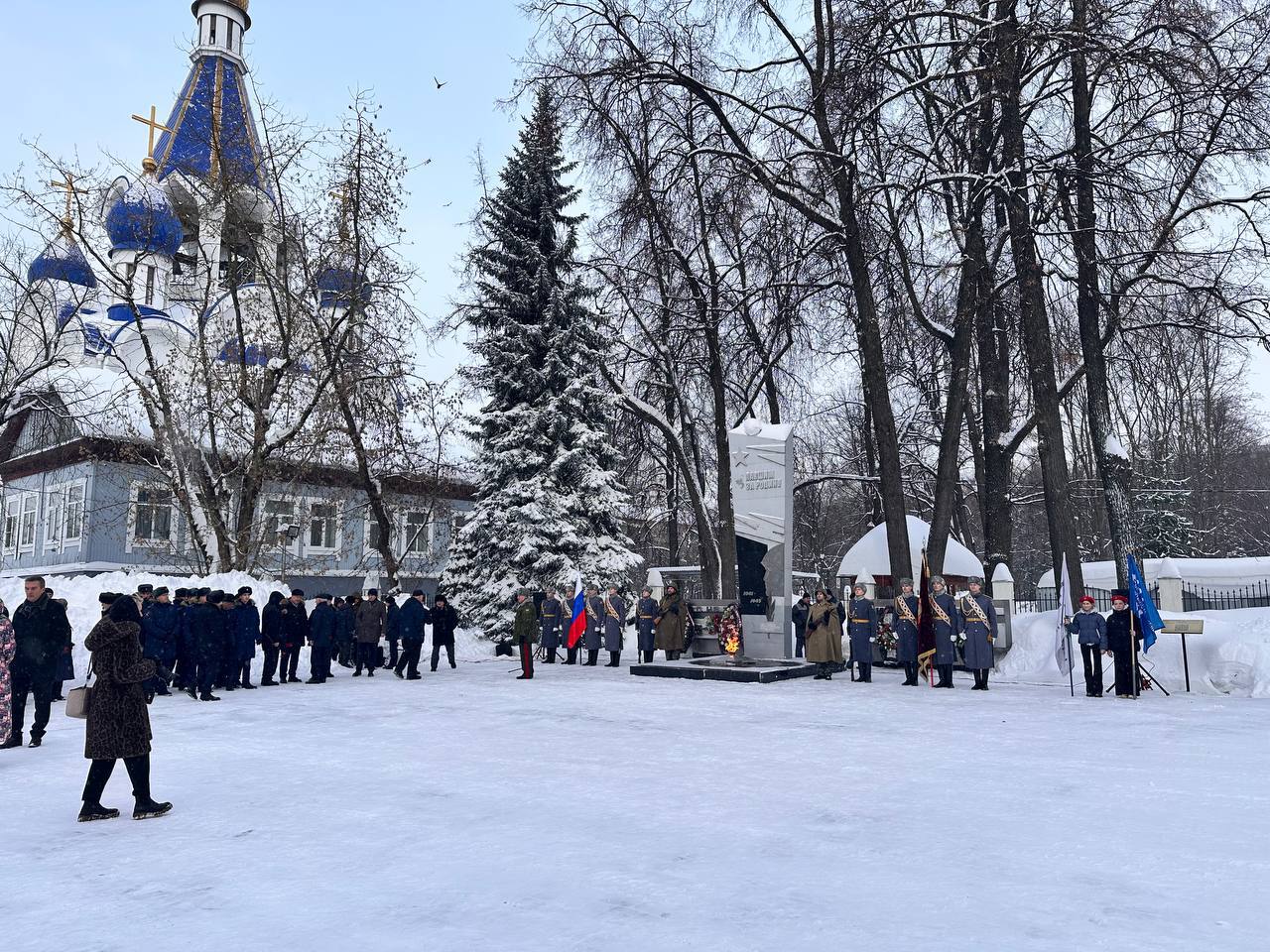 Участие в мероприятии ко Дню защитника Отечества